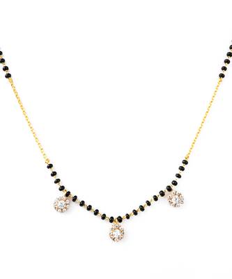 Cubic zirconia mangalsutra 4