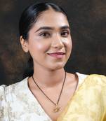 Cubic zirconia mangalsutra