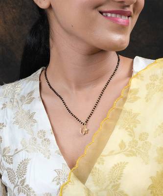 Cubic zirconia mangalsutra 1