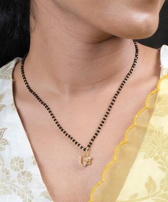 Cubic zirconia mangalsutra 2