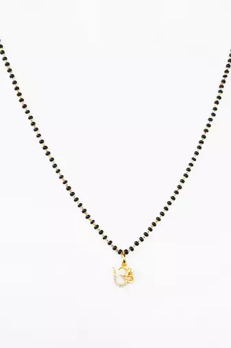 Cubic zirconia mangalsutra