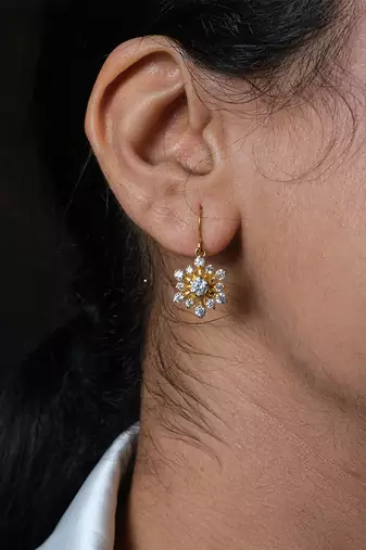 Cubic zirconia earrings