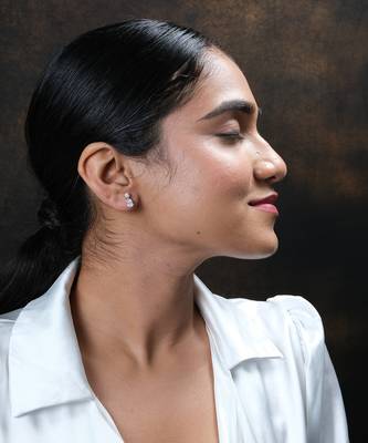 Cubic zirconia earrings 1