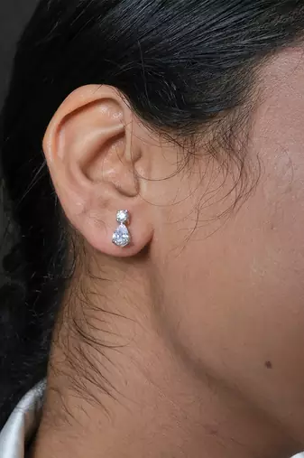 Cubic zirconia earrings