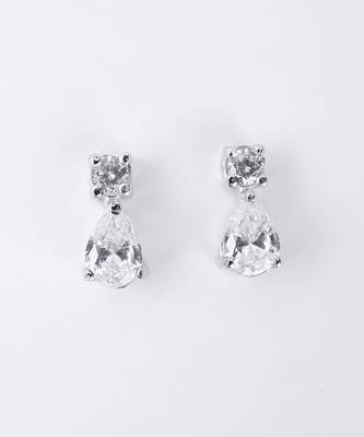 Cubic zirconia earrings 4