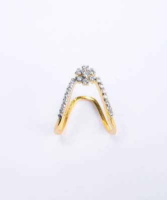 Cubic zirconia vanki ring 4