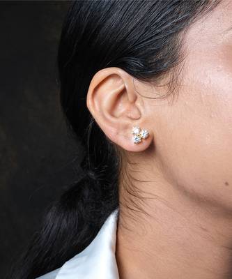 Cubic zirconia earrings 2