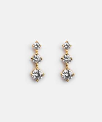 Cubic zirconia earrings 3