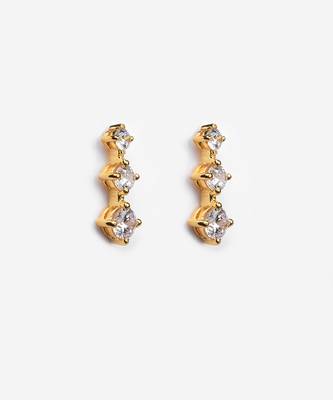 Cubic zirconia earrings 4