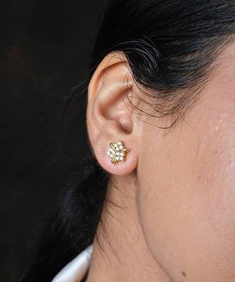 Cubic zirconia earrings 2