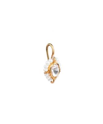 Moissanite polki nath 3
