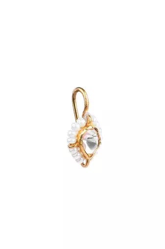 Moissanite polki nath