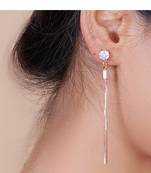 Wo  Set of 3 Rose-Gold-Plated Pear-Beaded Hoop Earrings