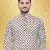 Men's printed cotton kurta set -jypore print