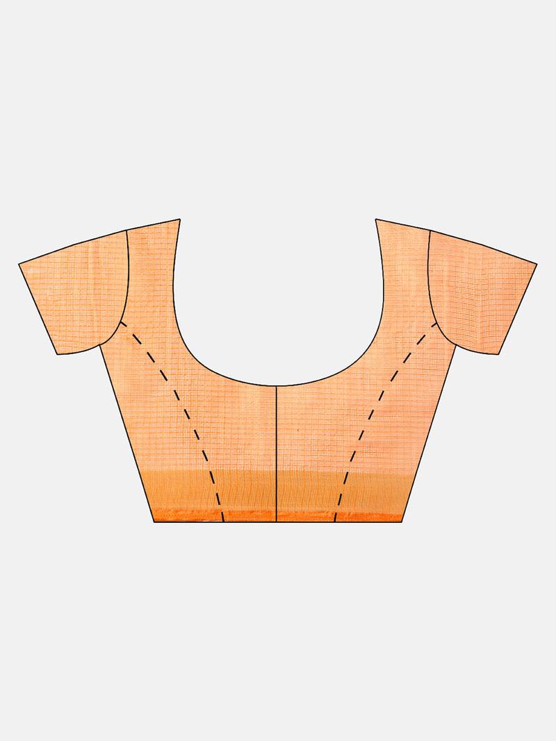 Hand Dyed Orange & Pink Bandhani Kota Silk Sustainable Saree