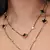 Multi layer/single layer chain pendant for wo  and girls