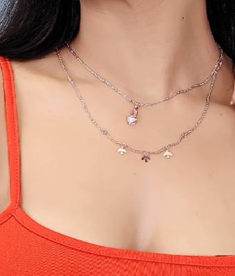 Multi layer/single layer chain pendant for wo  and girls 1
