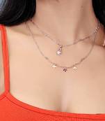 Multi layer/single layer chain pendant for wo  and girls