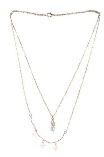 Multi layer/single layer chain pendant for wo  and girls
