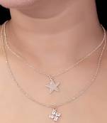 Multi layer/single layer chain pendant for wo  and girls