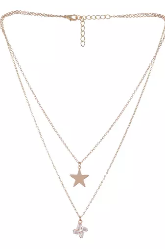 Multi layer/single layer chain pendant for wo  and girls