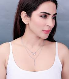 Multi layer/single layer chain pendant for wo  and girls