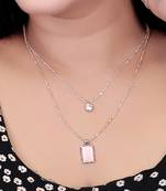 Multi layer/single layer chain pendant for wo  and girls