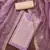 Lavender Roman silk blend Embroidered Unstitched Dress Material