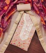 Chiku Cotton Digital Printed Unstitched Dress Material