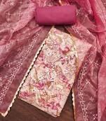 Gajri Cotton Digital Roman Printed Unstitched Dress Material