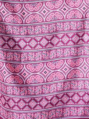 Burgundy silk soft saree with texture print 4