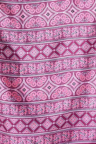 Burgundy silk soft saree with texture print