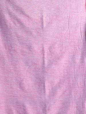 Grey pure cotton soft saree with  stripe pattern 4