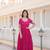 PINK COLOR ELEGANT DESIGNER TRENDING  GEORGETTE GOWN  COLLECTION WITH EMBROIDER AND SEQUENCE WORK