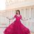 PINK COLOR ELEGANT DESIGNER TRENDING  GEORGETTE GOWN  COLLECTION WITH EMBROIDER AND SEQUENCE WORK