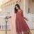 ONION PINK PREMIUM DESIGNER READYMADE GOWN COLLECTIONS FOR DESIRABLE WOMEN