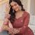 ONION PINK PREMIUM DESIGNER READYMADE GOWN COLLECTIONS FOR DESIRABLE WOMEN