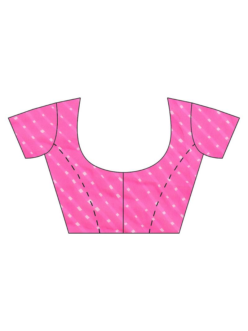 Handcrafted Gota Patti Leheriya Saree