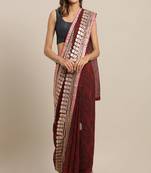 Leheriya Gotta Patti Poly Georgette Leheriya Saree