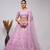 Mof EMbroidered Lehenga Choli Set With Dupatta
