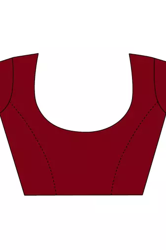 Soft Silk Printed Patola Saree (Navy Blue)