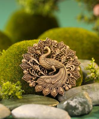 Royal Peacock Brooch 2