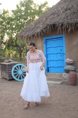 Navratri special gown for women 2