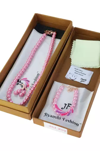 Traditional Pearl Necklace Set for Wo      Festive & Party Wear Indian Jewelry