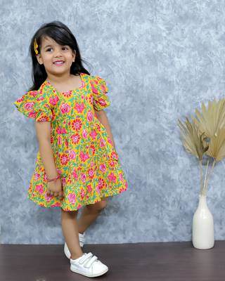 Yellow bow frock 4