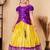 Baby Girls Ringani New south Indian traditional pattu pavadai Jacquard Lehenga choli for Kids dress