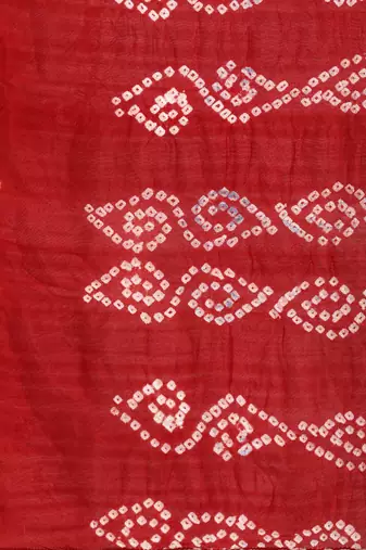 Art Silk Bandhani Saree