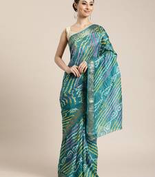 Zari Art Silk Bandhani Saree