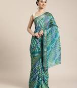 Zari Art Silk Bandhani Saree