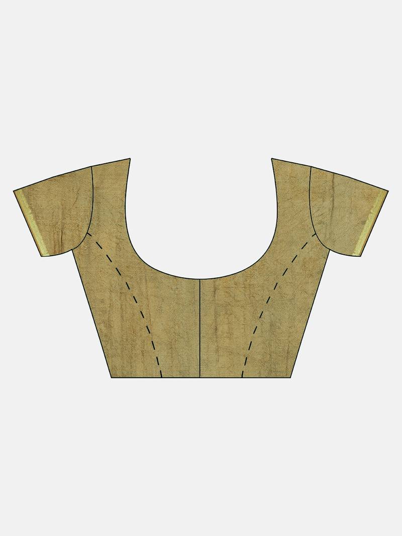 Hand Dyed Maroon & Olive Green Bandhani Silk Sustainable Saree